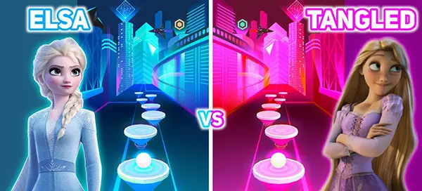 &iexcl;Elige Tu Canci&oacute;n Favorita De Disney En Tiles Hop EDM Rush Y Descubre Tu Nivel!