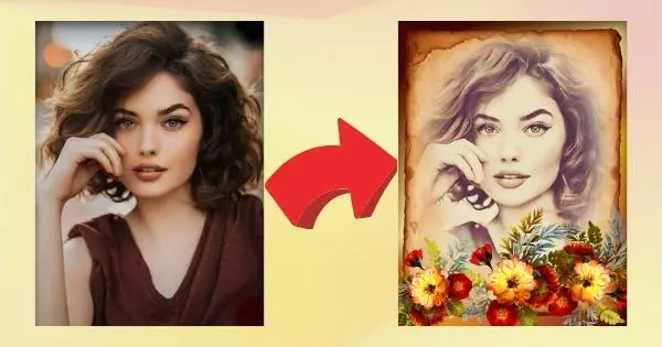 Draw Your Vintage Memory With Fabulous Flowers! Have A Nice Day!