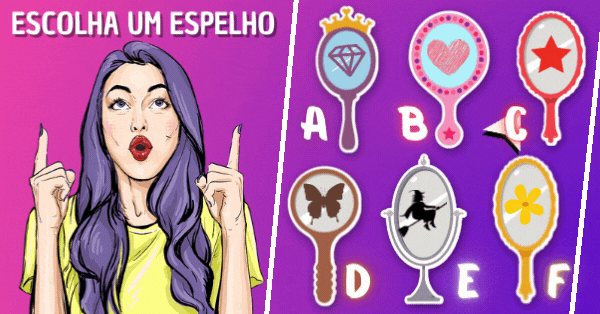 Welche Form des Spiegels magst du? Er verbirgt eine geheime Wahrheit &uuml;ber dich! Klicke zum Testen!