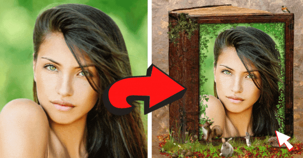 Let's Put Your Stunning Portrait On The Cover Of A Beautiful Magic Book! It's Free!