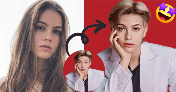 Celebrity Series: Your Fusion Face With RM From BTS