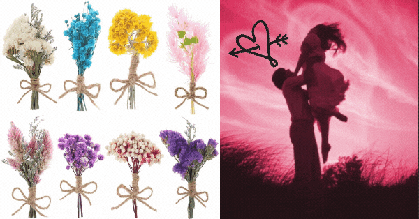 Pick One Mini Dried Flower Bouquet And Test If You'll Have A Honest & Eternal Love!