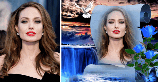 Add Your Jaw Dropping Portrait In Our New Blessed Waterfall Frame. Free!