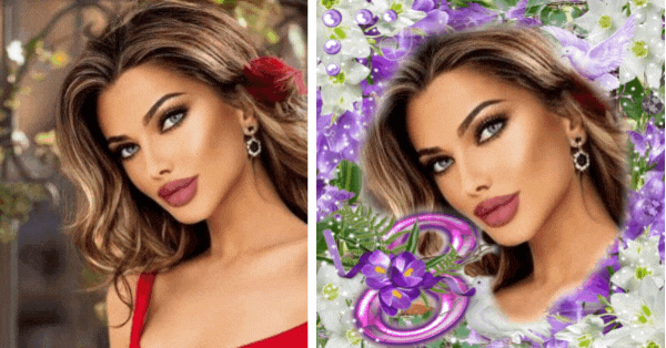 Happy Women's Day Flower Avatar Generator! Totally Free!