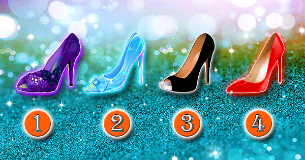 We Will Reveal Who Walks Beside You! Touch The Shoes!