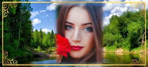 🌲 Place Your Portrait In This Stunning Nature Landscape - Free Download!
