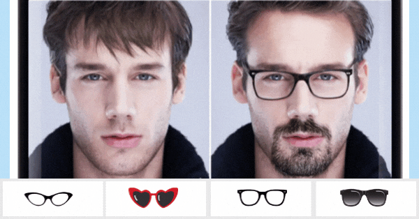 Filtro Gr&aacute;tis De &Oacute;culos | Quer Saber Como Voc&ecirc; Ficaria Com &Oacute;culos? Tente Agora!