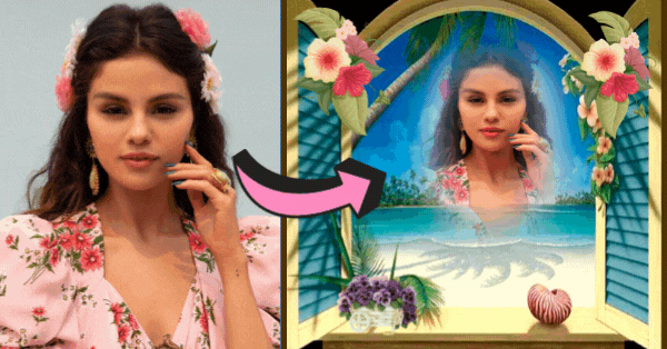 Energetic Beach Window Photo Frame | Create Your Perfect Tropical Scenery For Free!