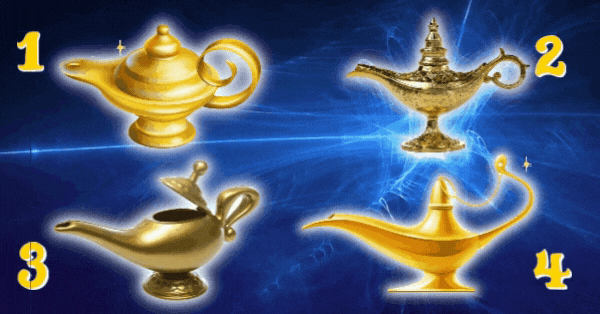 Pick Your Favorite Genie Lamp And Find Out Your Heart&acute;s Strongest Desire.