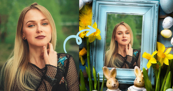 Spring Flowers,Bunnies And You