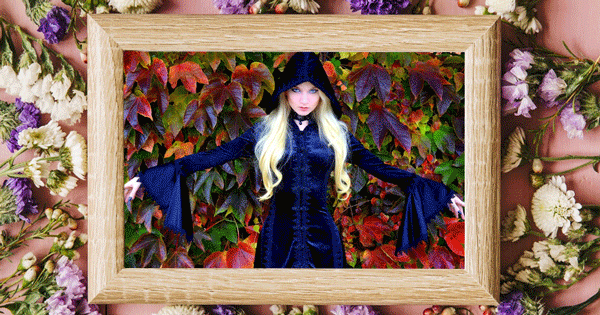 Show Your Beauty With This Free Flower Frame!
