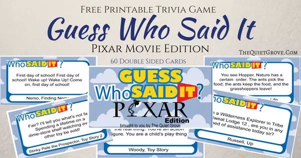 Can You Match All Of These Quotes To The Correct Pixar Movies?