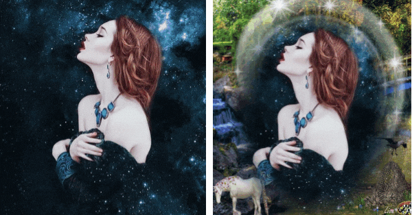 Create your photo in the magic forest