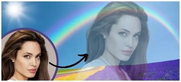 🌈Contemplez Votre Beaut&eacute; Ici Dans Le Ciel Arc-en-ciel !