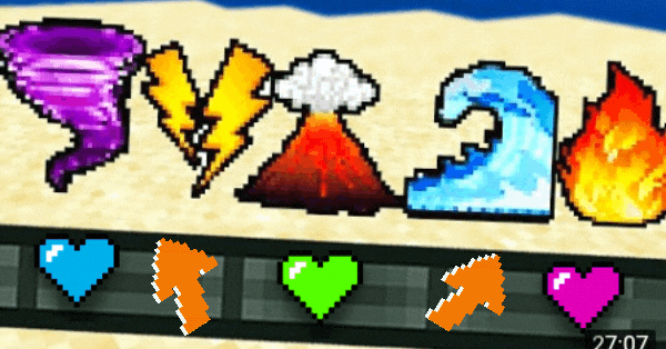 Choose Your Favorite Minecraft Natural Disaster Heart To Find Out How Chaotic Your Year Will Be!