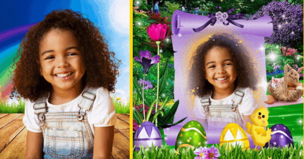 Molduras Para Fotos de Feliz P&aacute;scoa | Ovos De Chocolate Lindos! Fa&ccedil;a O Seu Gratuitamente Online!