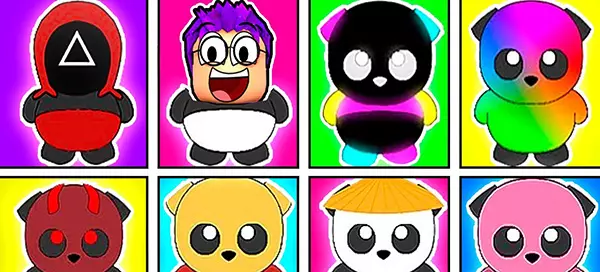 Selecciona Tu Color Favorito Y Obt&eacute;n Al Azar Un Panda De Roblox!