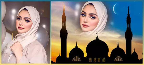 Happy Ramadan! See Your Gorgeous Photo In The Night Sky