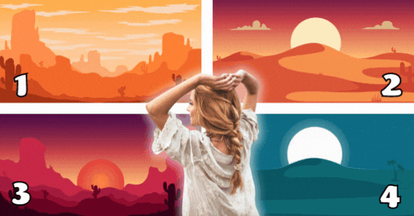 Choose The Most Beautiful Desert Landscape And Find Out Your Character Traits