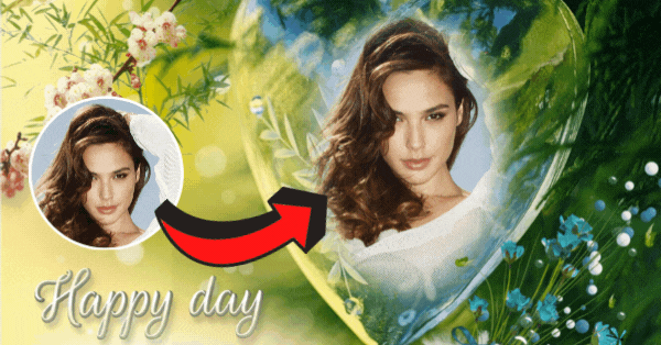 Moldura Maravilhosa De Flores De Primavera | Realce Sua Beleza Gratuitamente Online!