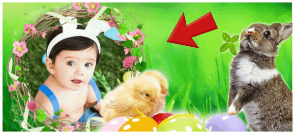 🐰This Easter Frame Is Actually Perfect For Your Little One's Photo🐣