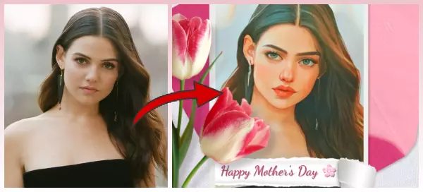 Happy Mother's Day | Create Your Own Holiday Card With This Stunning Cartoon-Face Filter