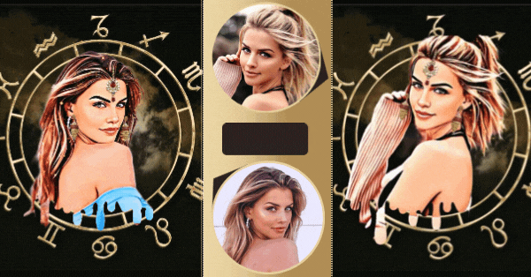 Efeito Para Foto De Desenho Animado Divino Com Signos Do Zod&iacute;aco! Crie O Seu Gr&aacute;tis!