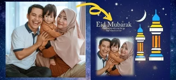 ☪️Eid Mubarak! Celebrate With A Stunning Family Photo
