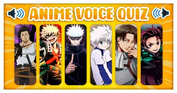 Anime Sound Quiz | Can You Guess The Main Anime Character By Just Listening To His/Her Voice?