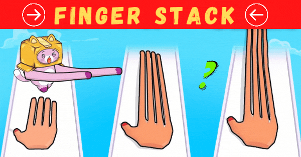 Can You Survive In Finger Stack Game?