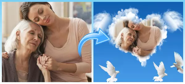 Create A Beautiful Greeting Card For Your Mom In Heaven