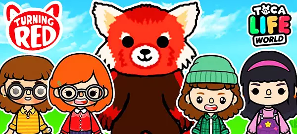 Discover What&rsquo;s Your Perfect Combination Of Turning Red + Toca Life!