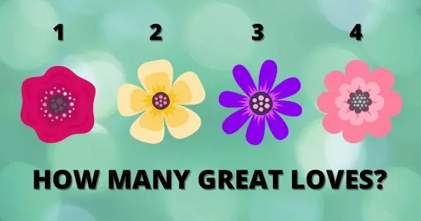 How Many Great Loves Will You Have In Your Lifetime? Tap A Flower To See