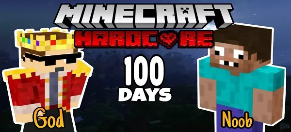 Are You Capable Of Surviving 100 Days In Minecraft Hardcore As A God?