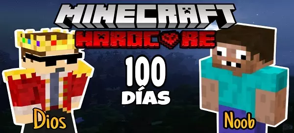 &iquest;Eres Capaz De Sobrevivir 100 D&iacute;as En Minecraft Hardcore Como Un Dios?