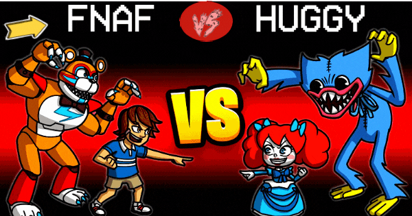 If FNAF And Huggy Wuggy Were In Among Us, Which Team Would You Be In?