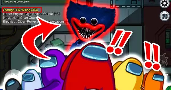 If Huggy Wuggy Was In Among Us, How Do You Survive?