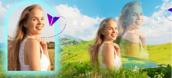 ⛰️Your Lovely Smile Lights Up This Wonderful Mountain Landscape Overflowing With Wild Flowers🌼