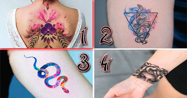 Want to know how rebellious you are? Choose one of these tattoos and find out.