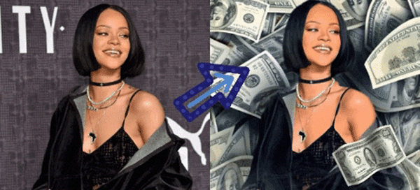 Cartoonize Yourself Surrounded By Dollars