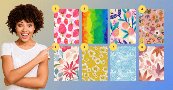 Which Beautiful Pattern Catches Your Attention? Your Answer Hide A Secret Desire Of You!