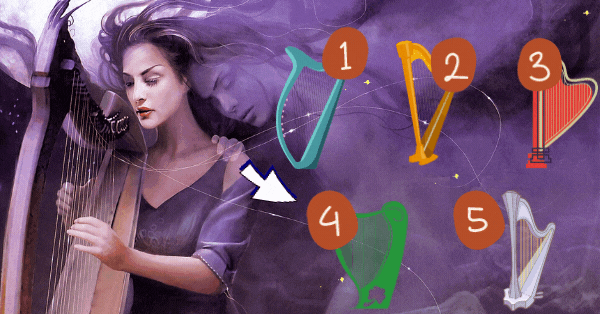 What’s Your Guardian Angel Trying To Tell You? Choose A Harp To Hear!