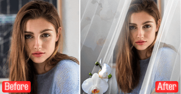 Missing You Photo Effect | Let's See Your Beautiful Face Behind The Mysterious Veil!