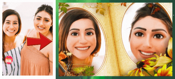 Venha Descobrir Como Voc&ecirc; e Seu Melhor Amigo(a) Ficam em Forma de Desenho Animado Com Esse Filtro
