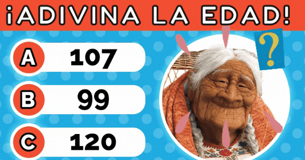 &iexcl;Apostamos A Que No Puedes Adivinar Cu&aacute;ntos A&ntilde;os Tienen Estos Personajes De Disney!