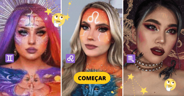 Escolha Uma Maquiagem Art&iacute;stica Para Descobrir Com Qual Signo Do Zod&iacute;aco Voc&ecirc; Realmente Se Identifica!