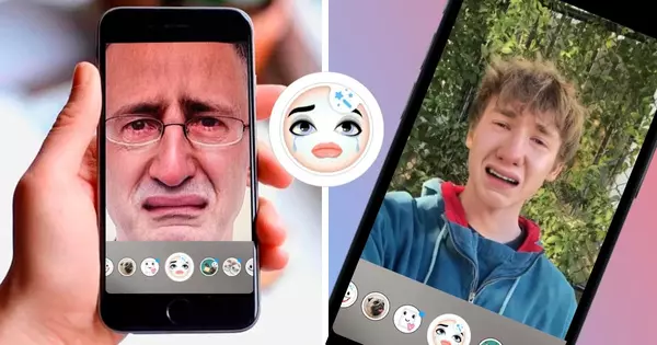Filtre de visage pleurnichard | Effet gratuit et tendance de changement de visage !
