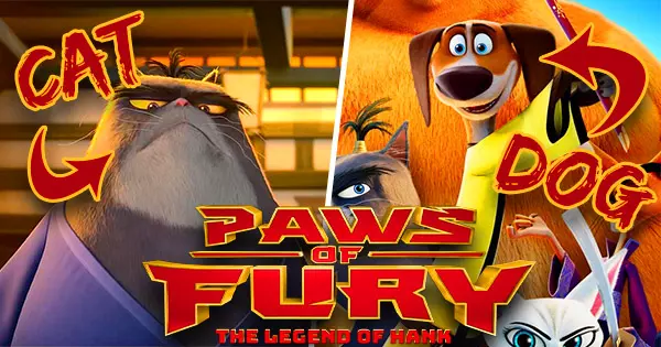 Are You More Of A Cat Or Dog In Paws Of Fury: The Legend Of Hank