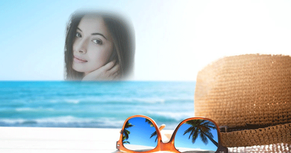 Add Your Photo With In The Sunny Summer Sky