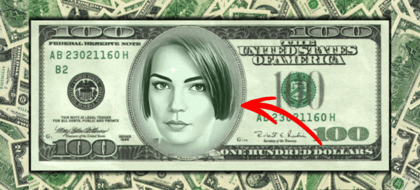 💵President For A Day! See Your Sketch On $100 Now!